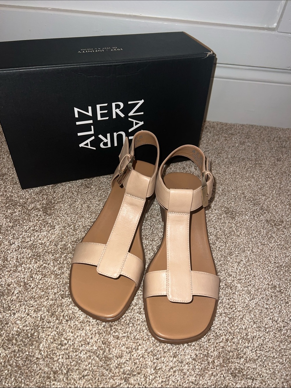 Naturalizer Easton Sandal in Tan
